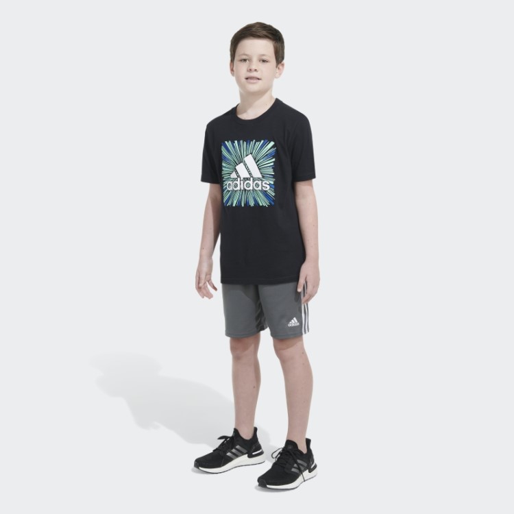 Camiseta Esportiva Ss Optimist Adidas Preta