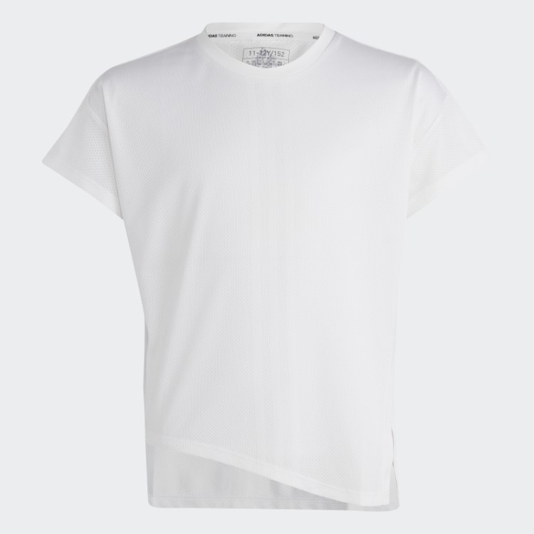 Camiseta Hiit 3 Listras Quickburn Branca Adidas