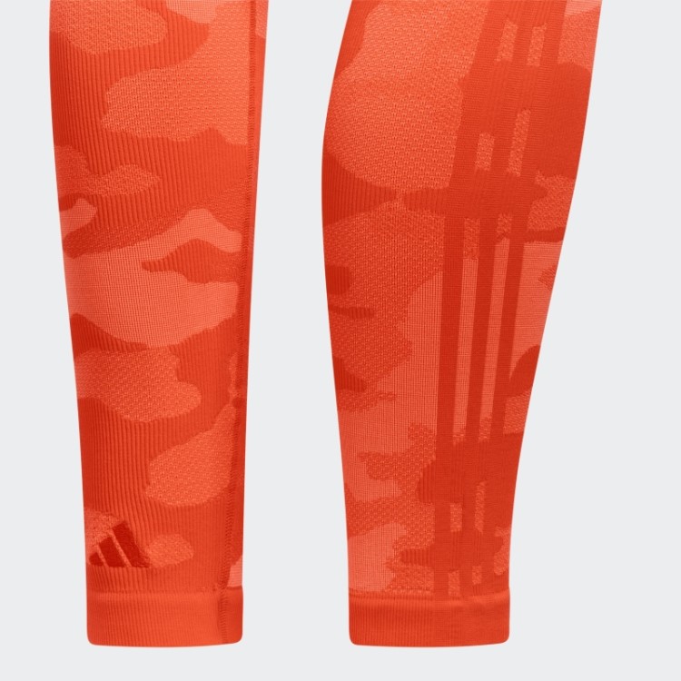 Meia Calça Laranja Adidas