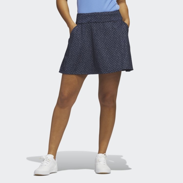 Saia De Golfe De 16 Polegadas Estampada Adidas Azul Marinho