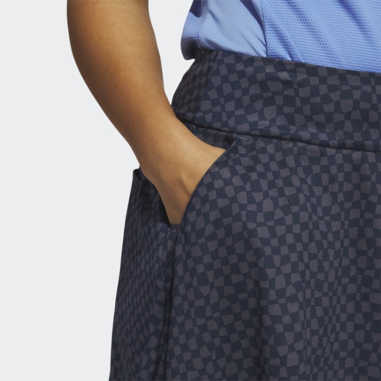 Saia De Golfe De 16 Polegadas Estampada Adidas Azul Marinho