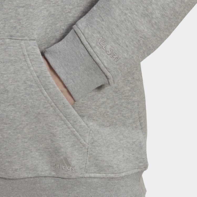 Adidas Moletom Cinza Médio All Szn Em Lã Para Namorado