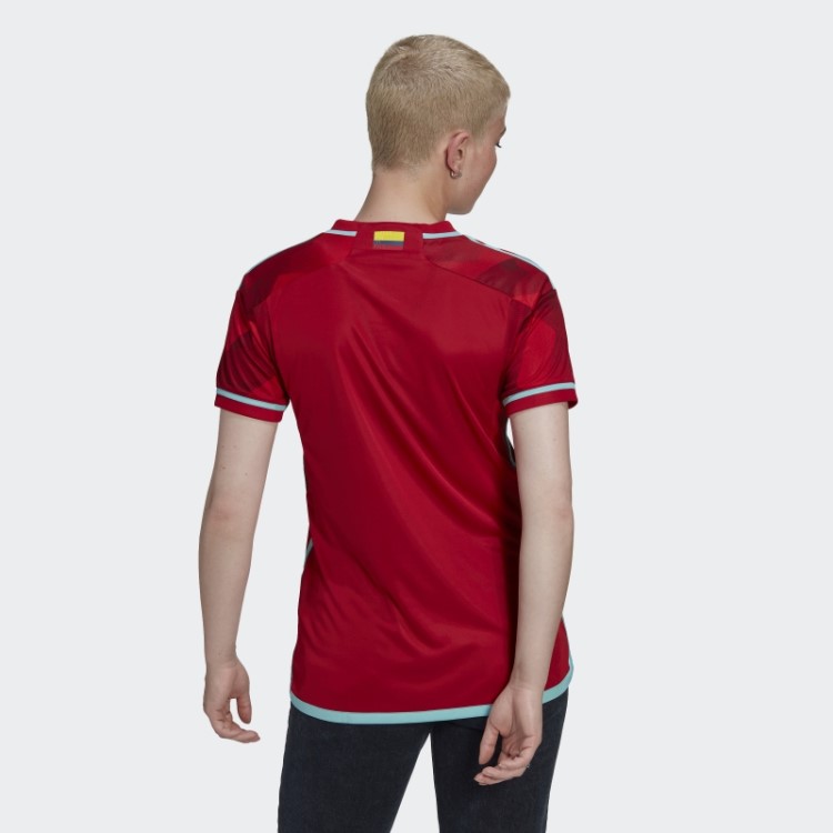 Camisa Vermelha Colombia 22 Da Adidas
