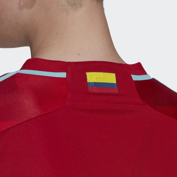 Camisa Vermelha Colombia 22 Da Adidas