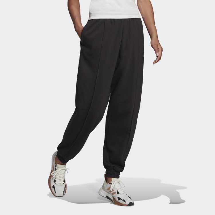 Calças De Lã De Estúdio Essenciais Adidas Pretas
