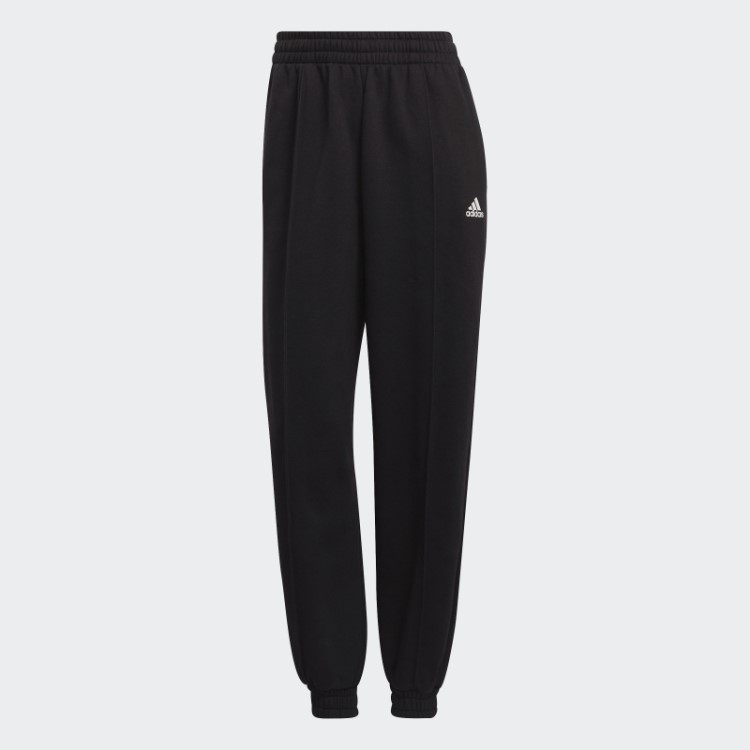 Calças De Lã De Estúdio Essenciais Adidas Pretas
