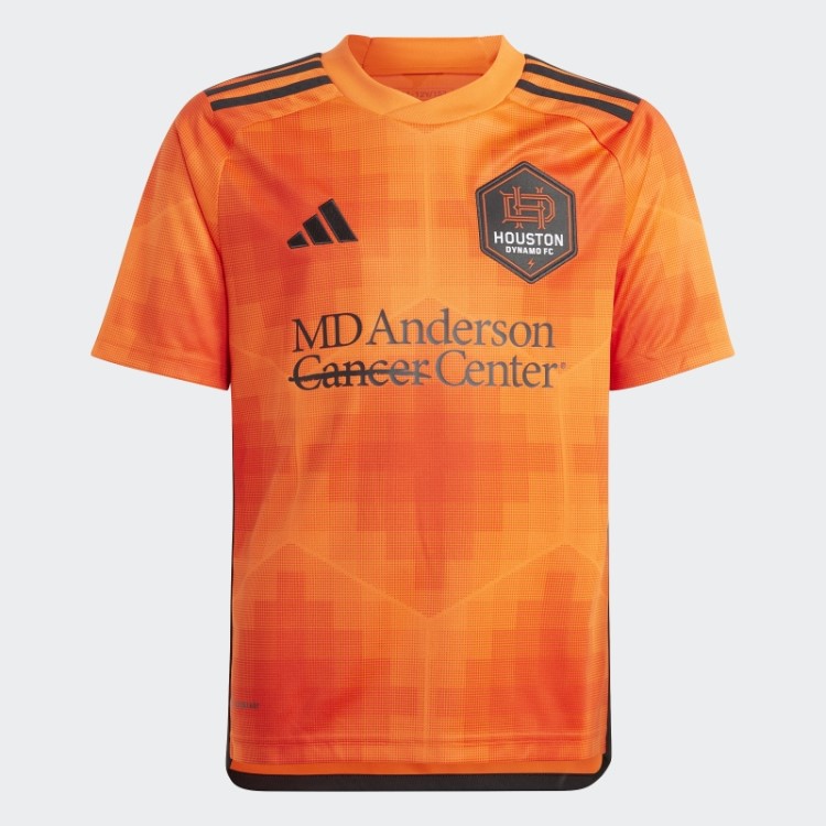 Adidas Laranja Houston Dynamo 23/24 Camisa Casa