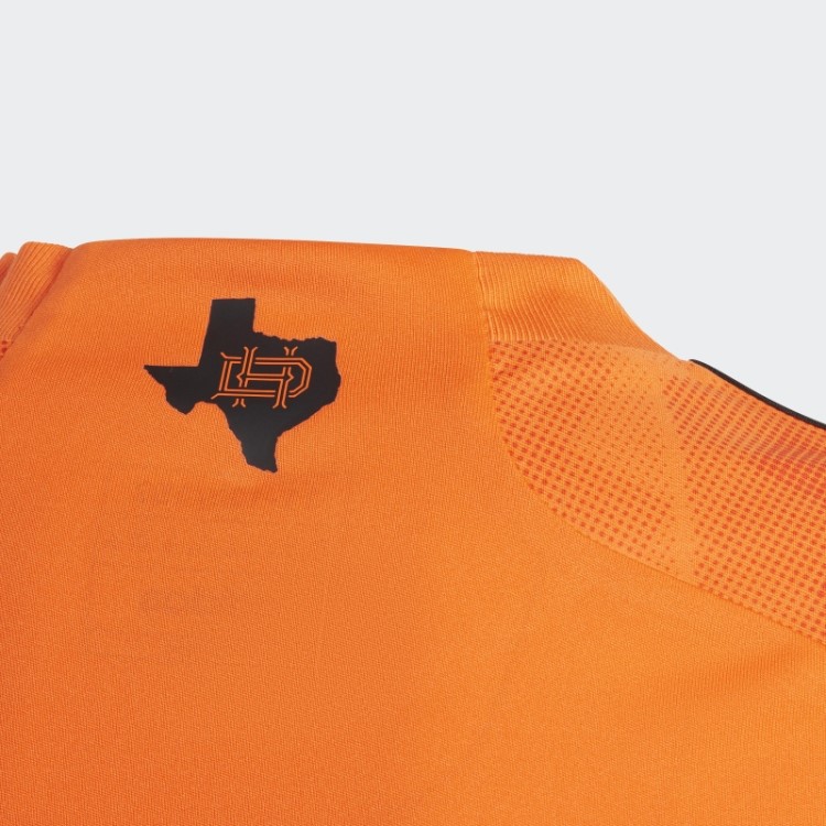 Adidas Laranja Houston Dynamo 23/24 Camisa Casa