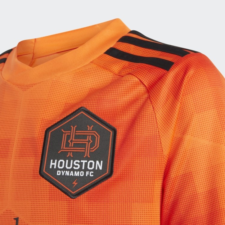 Adidas Laranja Houston Dynamo 23/24 Camisa Casa