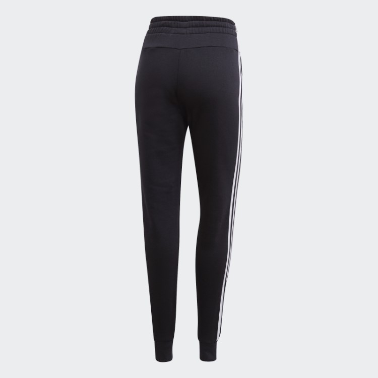 Calça Jogger Preta Adidas Essentials Com As Três Listras