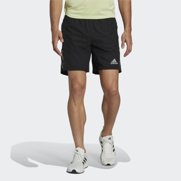 Quente Adidas Possui O Calção De Corrida Prata