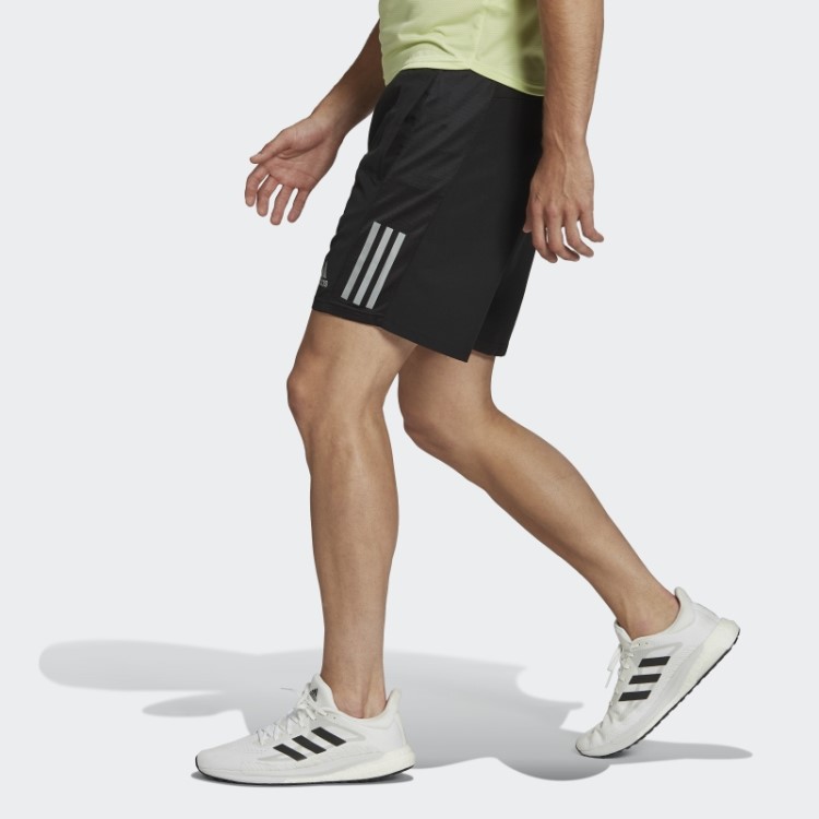 Quente Adidas Possui O Calção De Corrida Prata