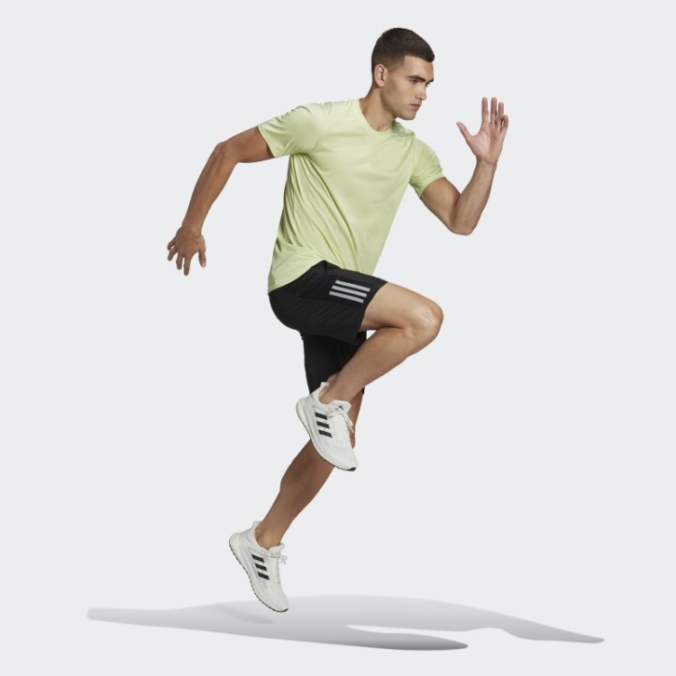 Quente Adidas Possui O Calção De Corrida Prata