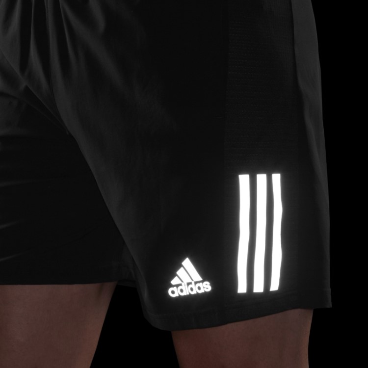 Quente Adidas Possui O Calção De Corrida Prata