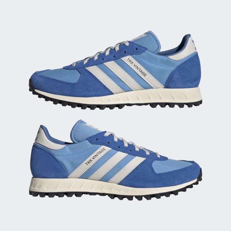 Sapatos Vintage Adidas Trx Azul Claro