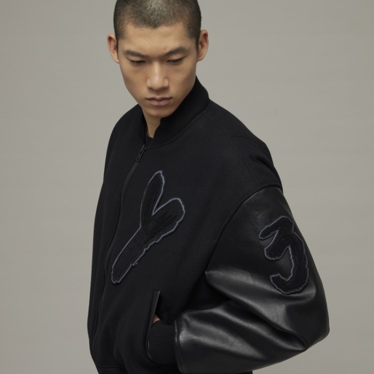 Elegante Jaqueta Letterman Y-3 Adidas