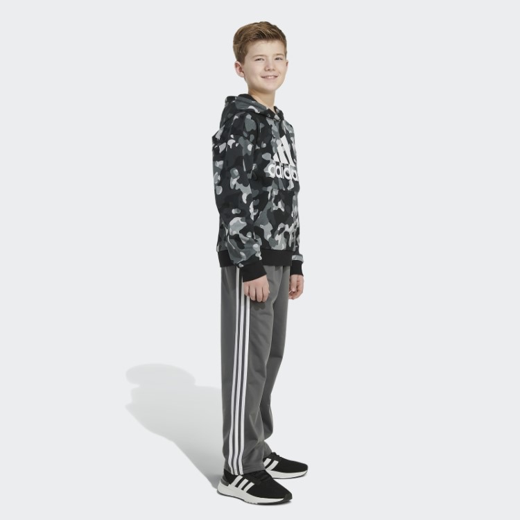 Adidas Moletom Com Capuz Preto Com Estampa Camuflada
