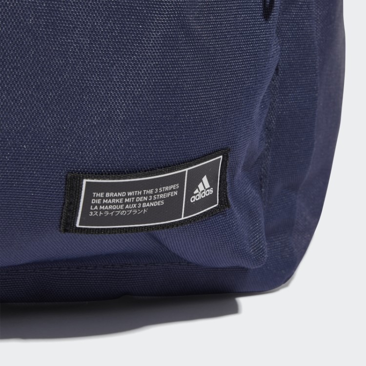 Distintivo Clássico Da Mochila Esportiva Adidas Navy
