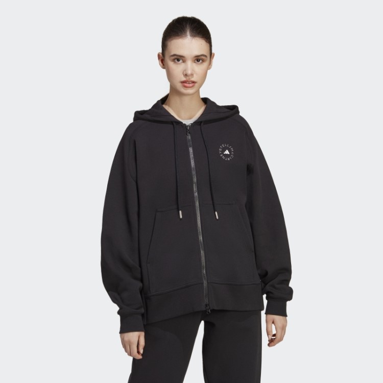 Moletom Com Capuz Preto Adidas By Stella Mccartney