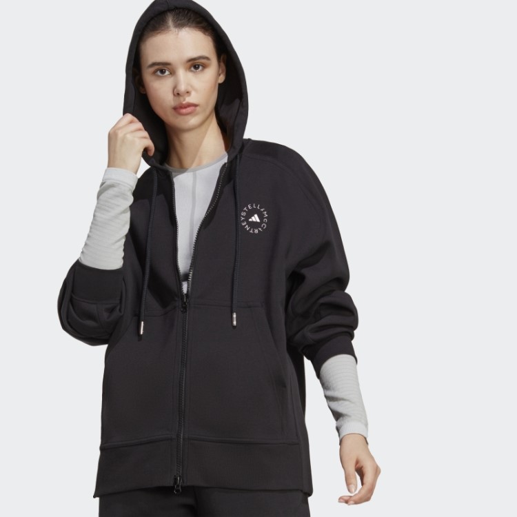 Moletom Com Capuz Preto Adidas By Stella Mccartney