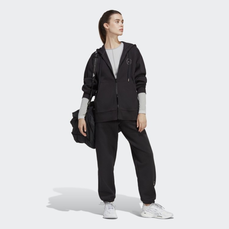 Moletom Com Capuz Preto Adidas By Stella Mccartney