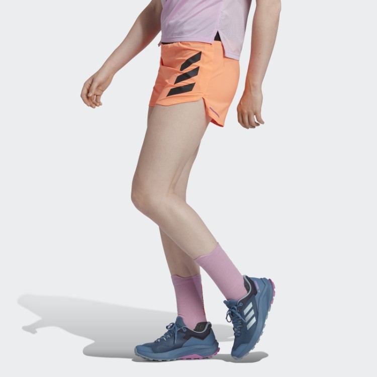Bermuda Adidas Terrex Agravic Bca Bege Laranja
