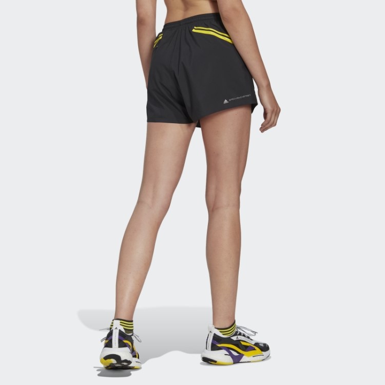 Bermuda De Corrida Preta Adidas By Stella Mccartney Truepace Quente