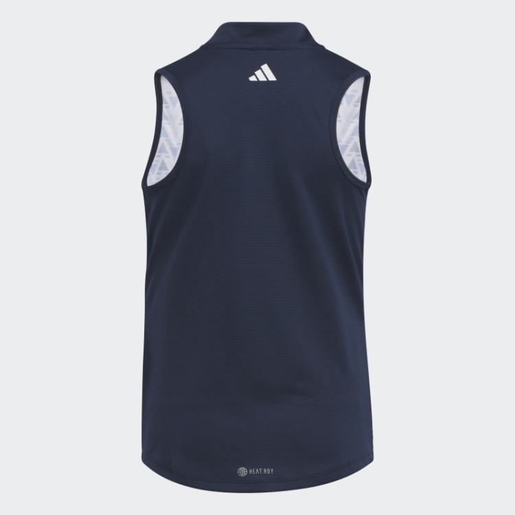 Camisa Polo Sem Manga Estampada Navy Heat.rdy Adidas