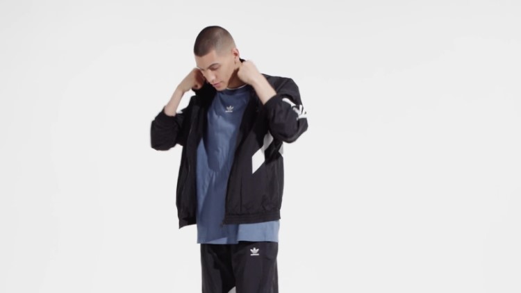 Adidas Rekive Jaqueta Preta