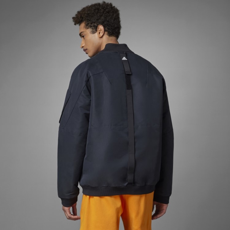 Jaqueta Bomber Preta Projetada 4 Gameday Adidas