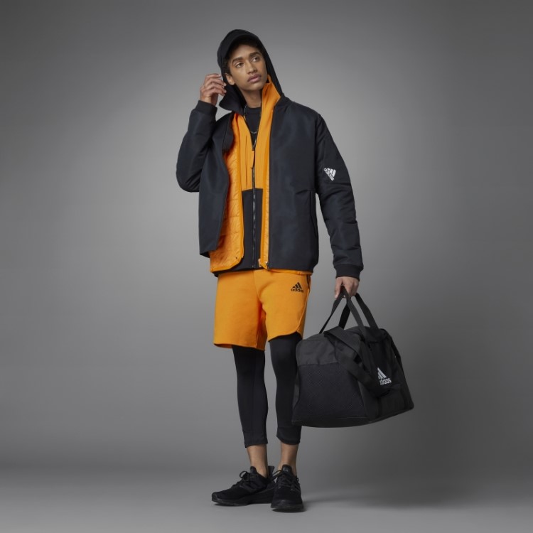 Jaqueta Bomber Preta Projetada 4 Gameday Adidas