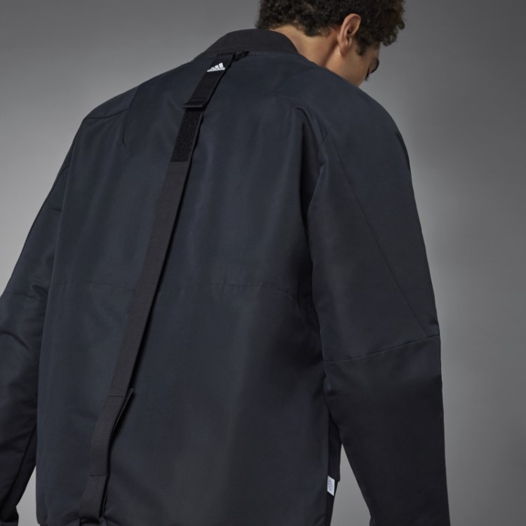 Jaqueta Bomber Preta Projetada 4 Gameday Adidas