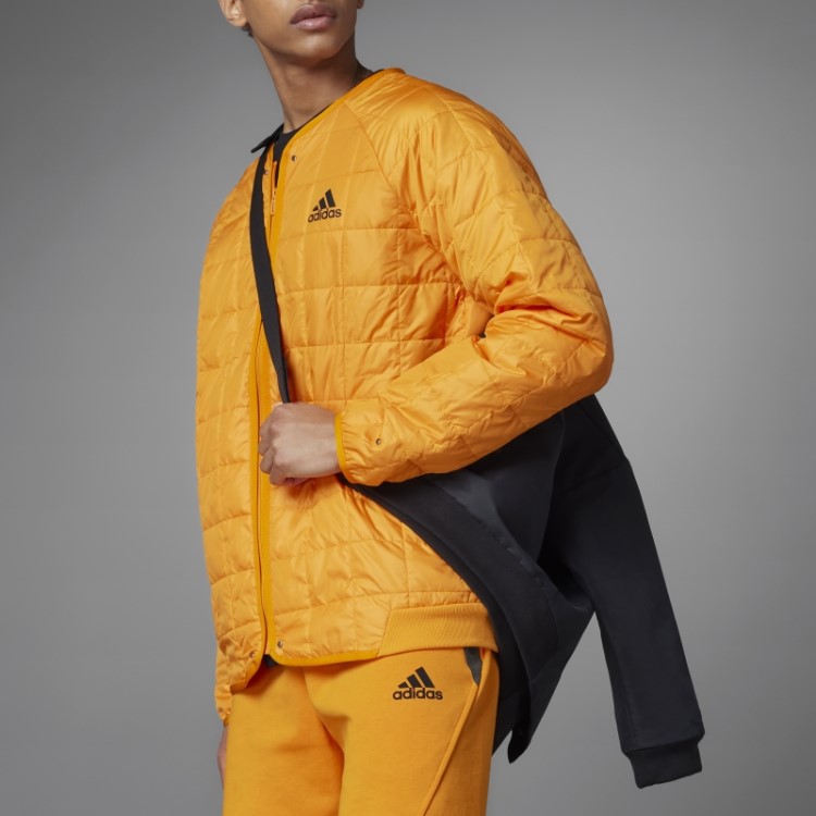 Jaqueta Bomber Preta Projetada 4 Gameday Adidas