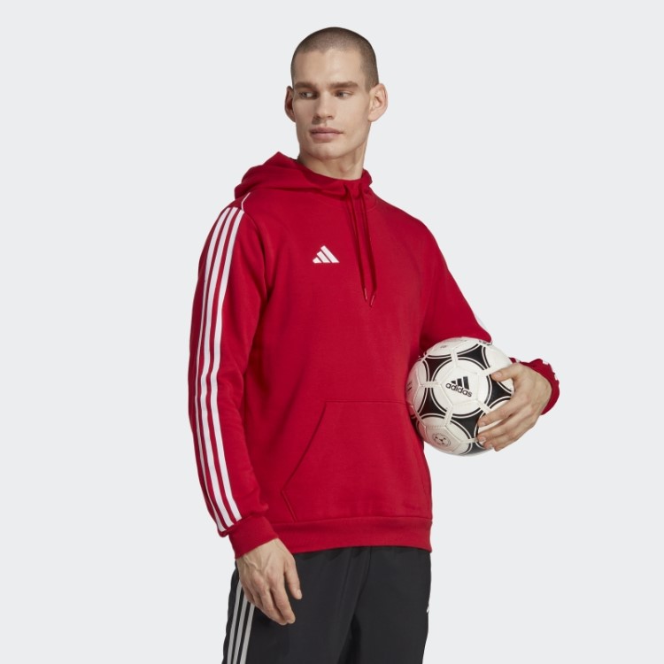 Moletom Com Capuz Vermelho Tiro 23 League Adidas