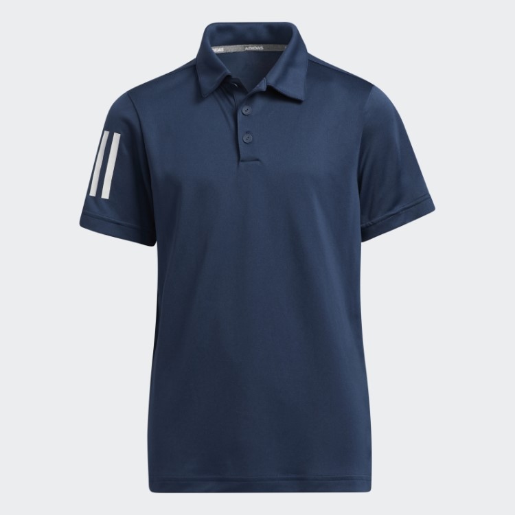 Adidas Camisa Polo 3 Listras Azul Marinho