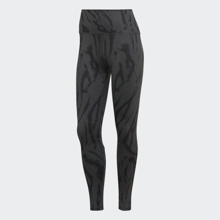 Carbon Optime Training Icons Estampa 7/8 Leggings Adidas
