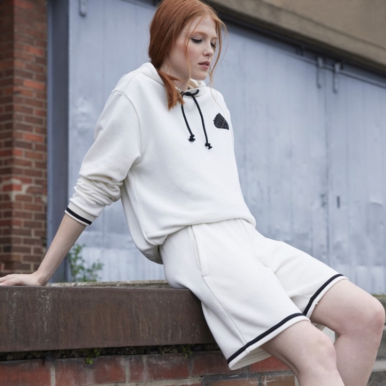 Shorts French Terry Branco Adidas (gênero Neutro)