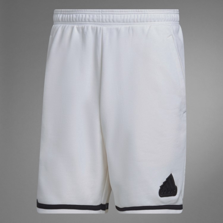 Shorts French Terry Adidas (gênero Neutro) Branco