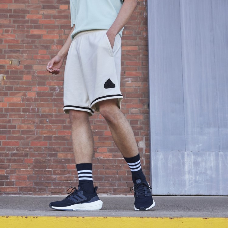 Shorts French Terry Adidas (gênero Neutro) Branco