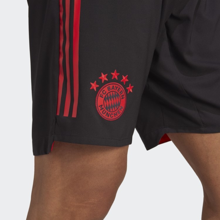 Calção Fc Bayern 22/23 Terço Autêntico Adidas Preto