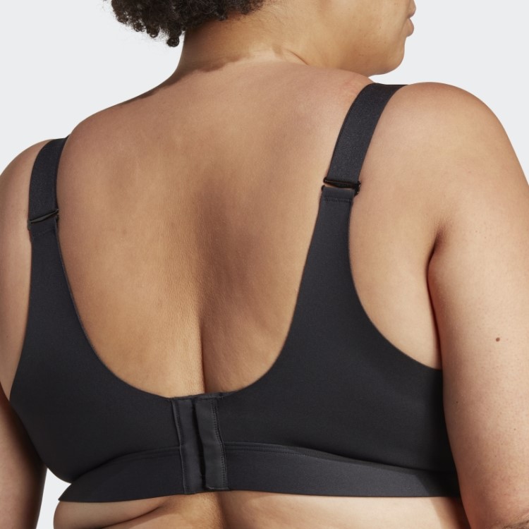 Sutiã De Alto Suporte Para Treinamento De Luxo Adidas Preto Sob Medida (tamanho Grande)