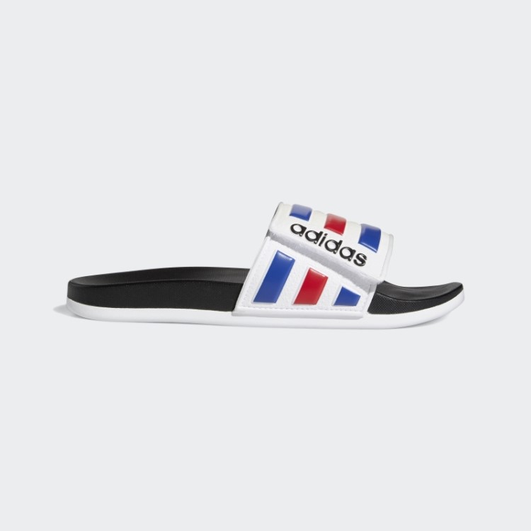 Adilette Chinelos Ajustáveis ​​conforto Branco Adidas
