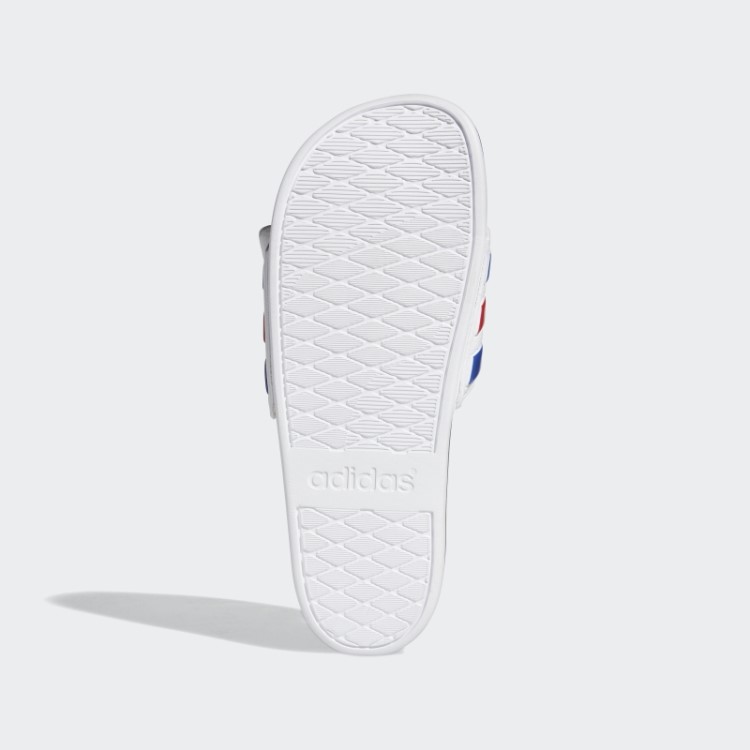 Chinelos Ajustáveis ​​brancos Adidas Adilette Comfort