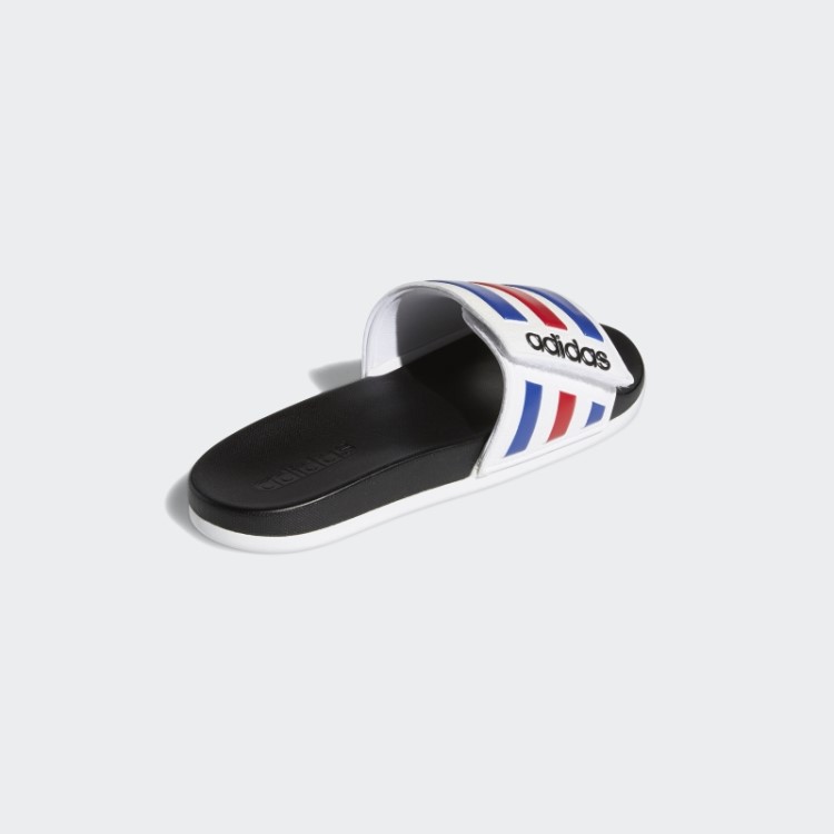 Chinelos Ajustáveis ​​brancos Adidas Adilette Comfort