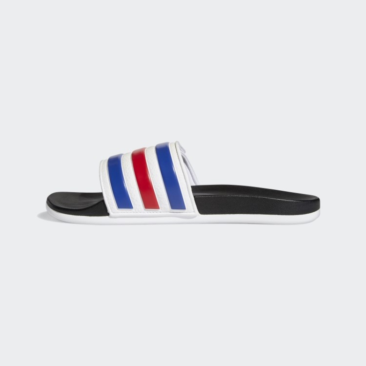 Chinelos Ajustáveis ​​brancos Adidas Adilette Comfort