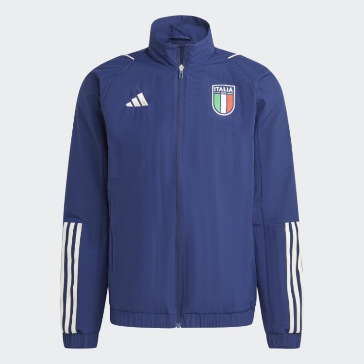 Hot Italy Tiro 23 Apresentação Faixa Top Azul Escuro Adidas