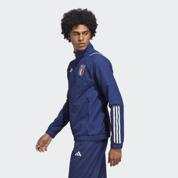 Jaqueta De Apresentação Adidas Azul Escuro Itália Tiro 23