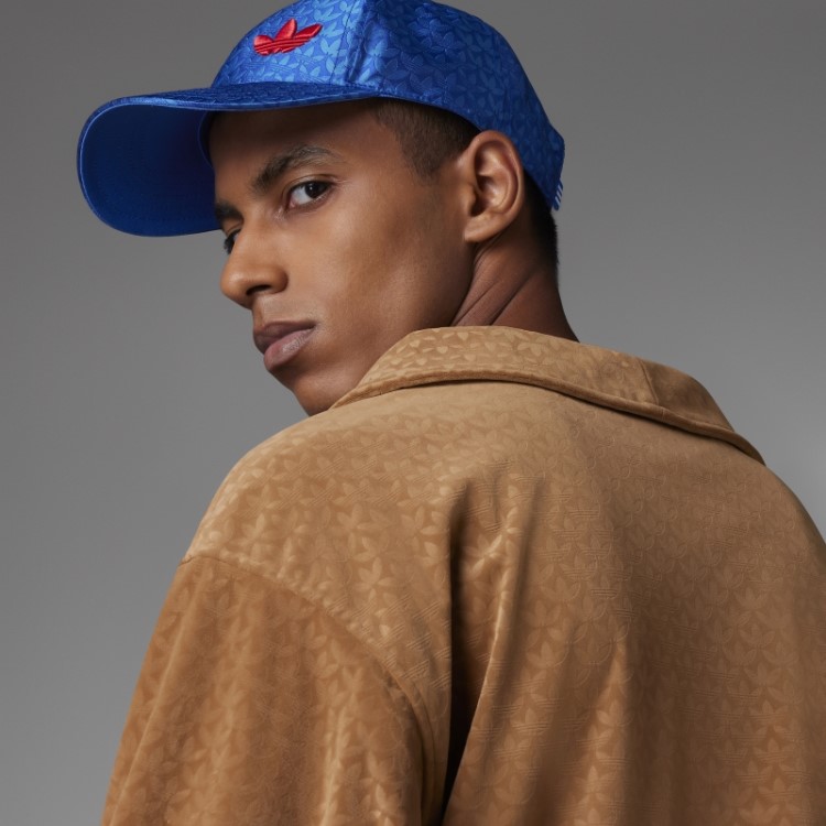 Adidas Brown Desert Adicolor Heritage Now Funnel Velour Top