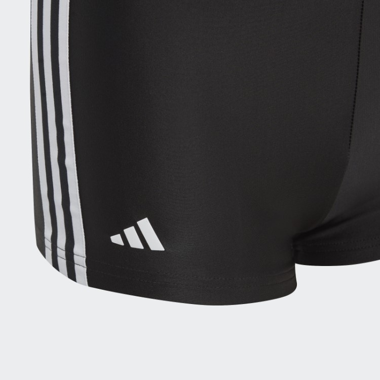 Cueca Boxer Clássica Preta Com As Três Listras Adidas