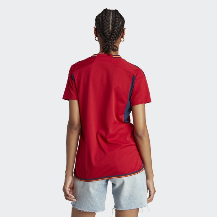 Camisa Vermelha Da Espanha 22 Em Casa Adidas